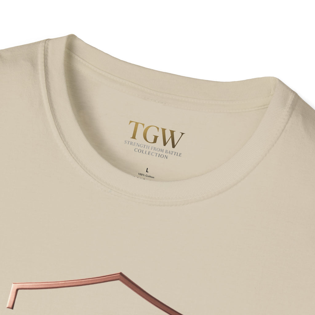 Softstyle T-Shirt with TGW Collection Design | Casual Wear, Graphic Tee, Gift for Her, Everyday Style, Trendy Outfit