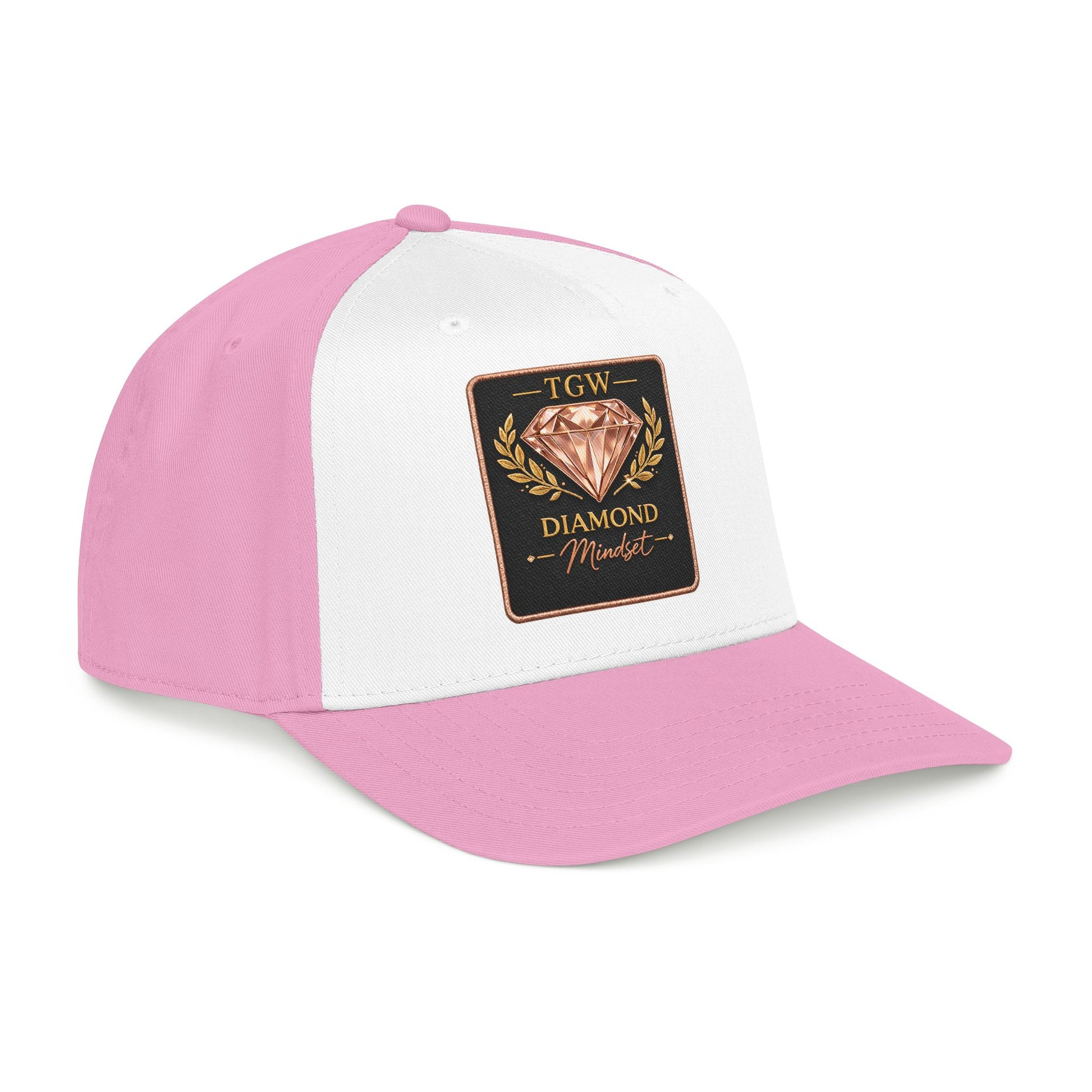 TGW Diamond Mindset Cap "Built Under Pressure"  Mid Profile Baseball Cap