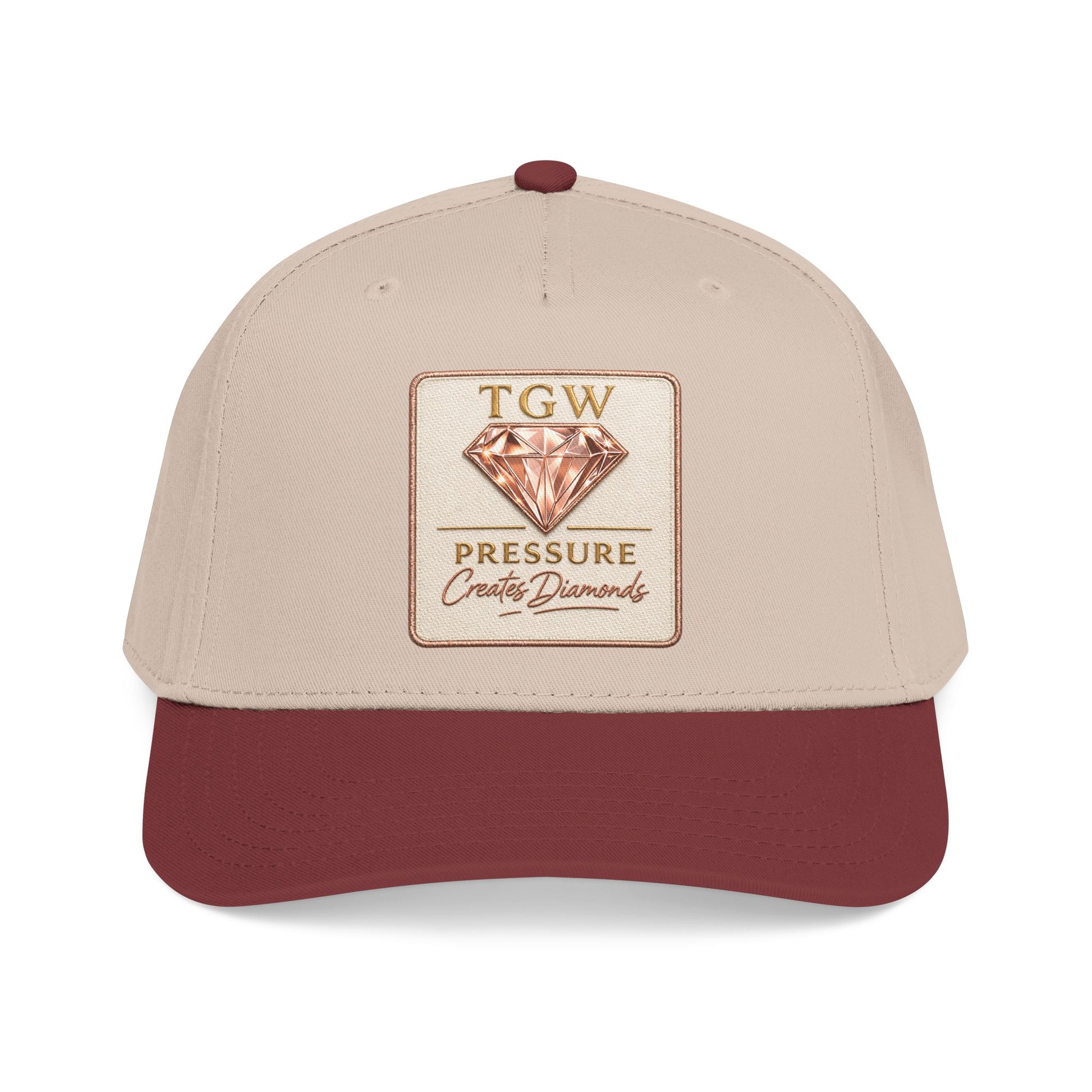 TGW Collection™  The TGW "Pressure Diamonds" Mid Profile Baseball Cap