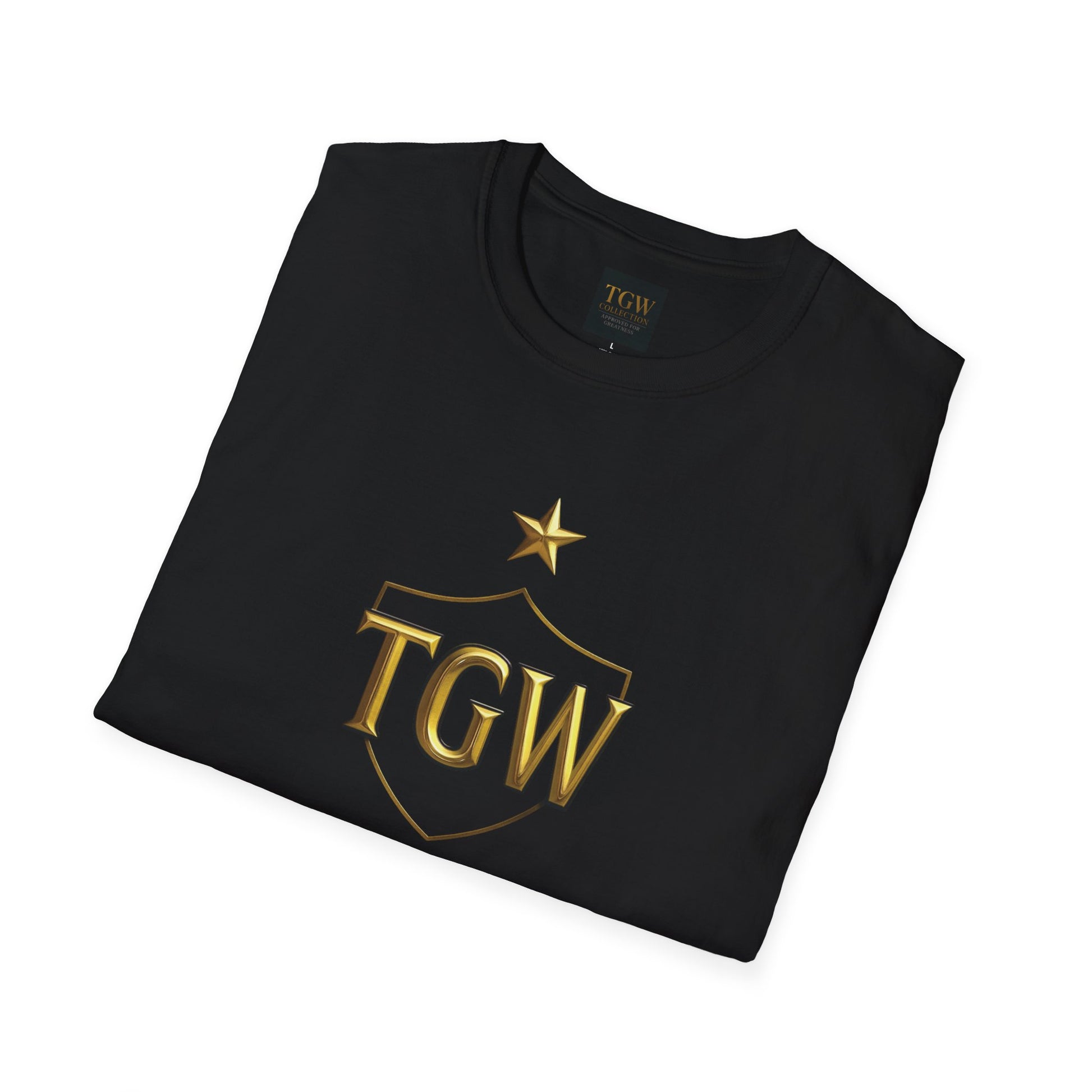 Softstyle T-Shirt - TGW 'Born for Greatness' Tee, Motivational Gift, Casual Wear, Inspirational Apparel, Achievement