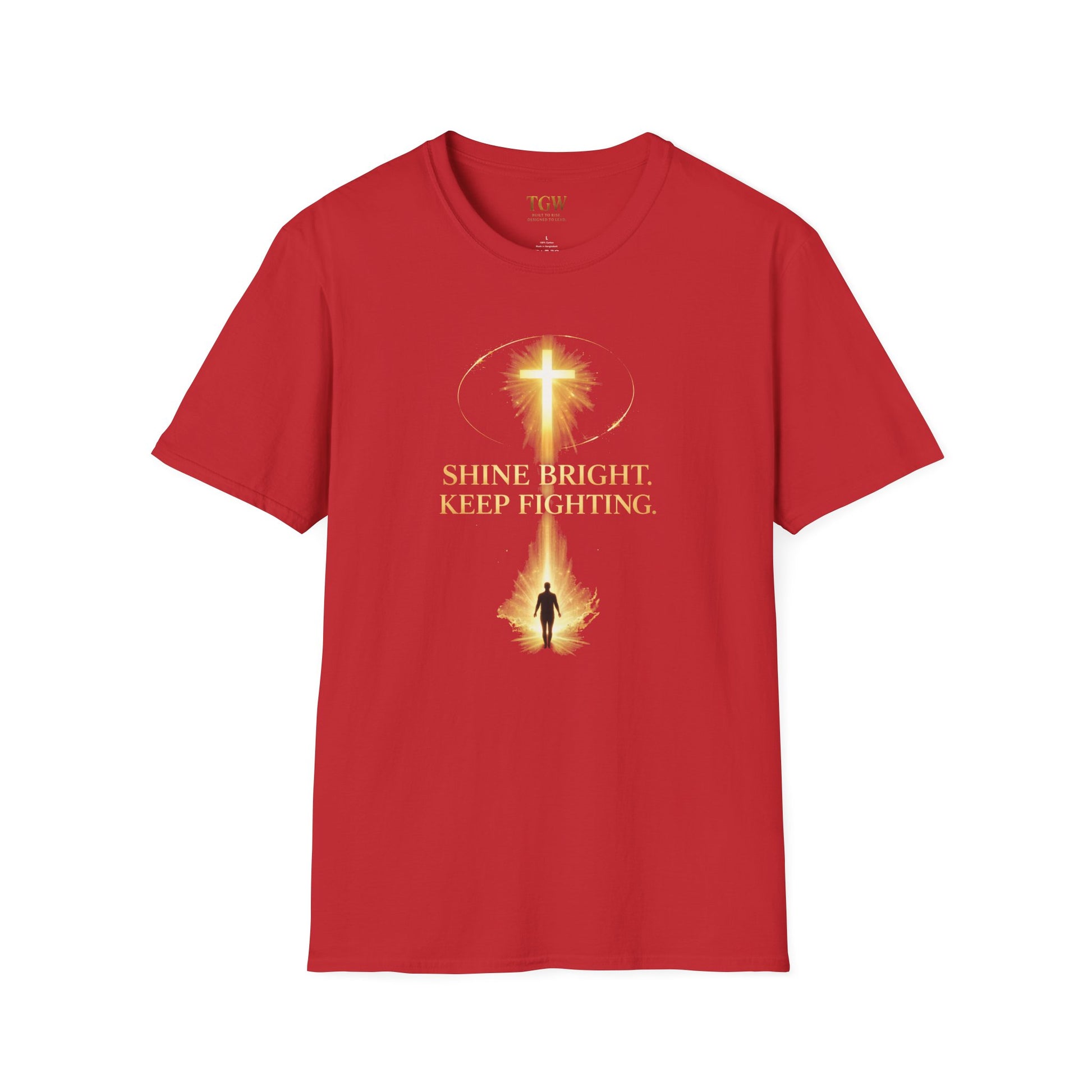 TGW Collection Greatness Approved TM - "Shine Bright. Keep Fighting" Softstyle T-Shirt
