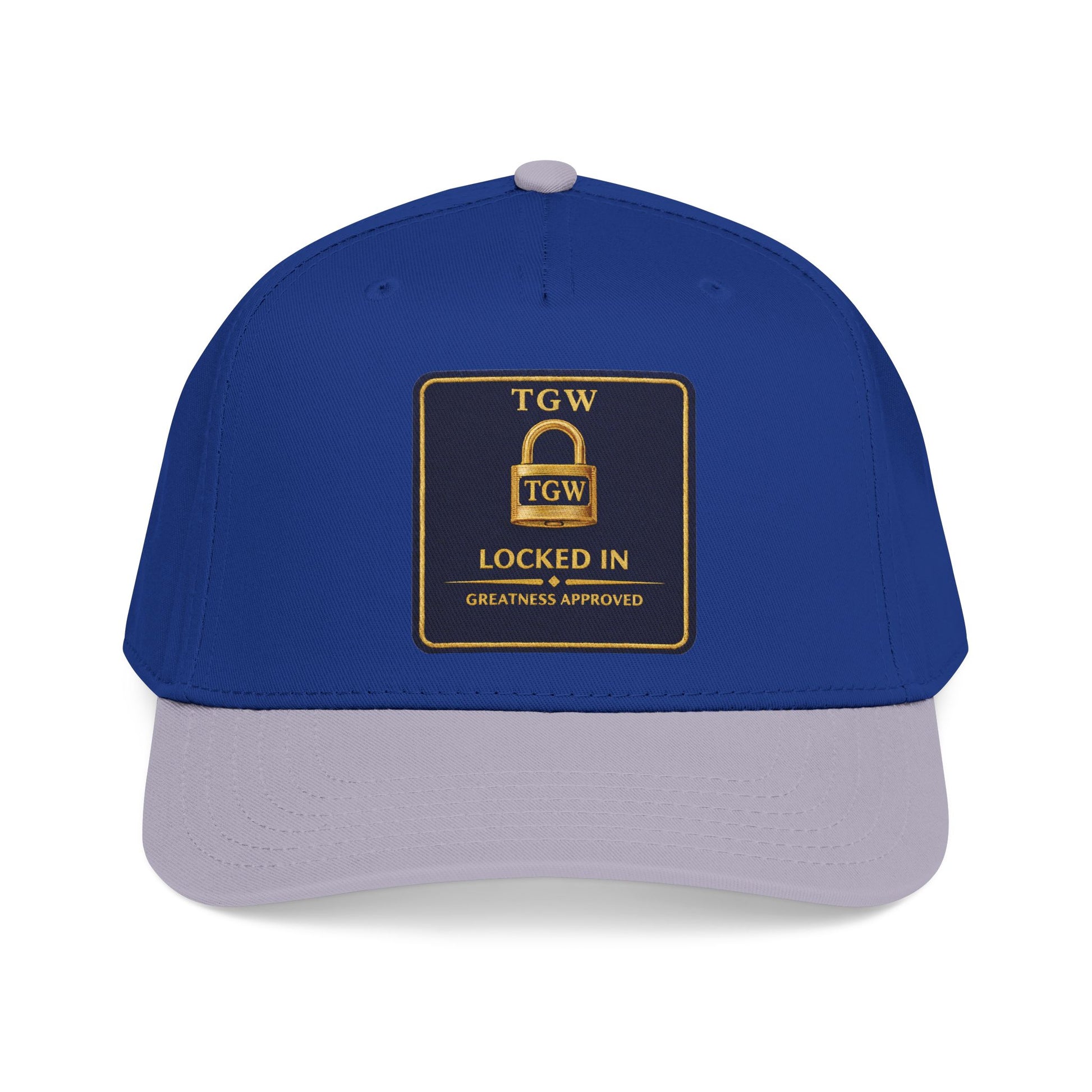 TGW “LOCKED IN” — Greatness Approved   Mid Profile Baseball Cap