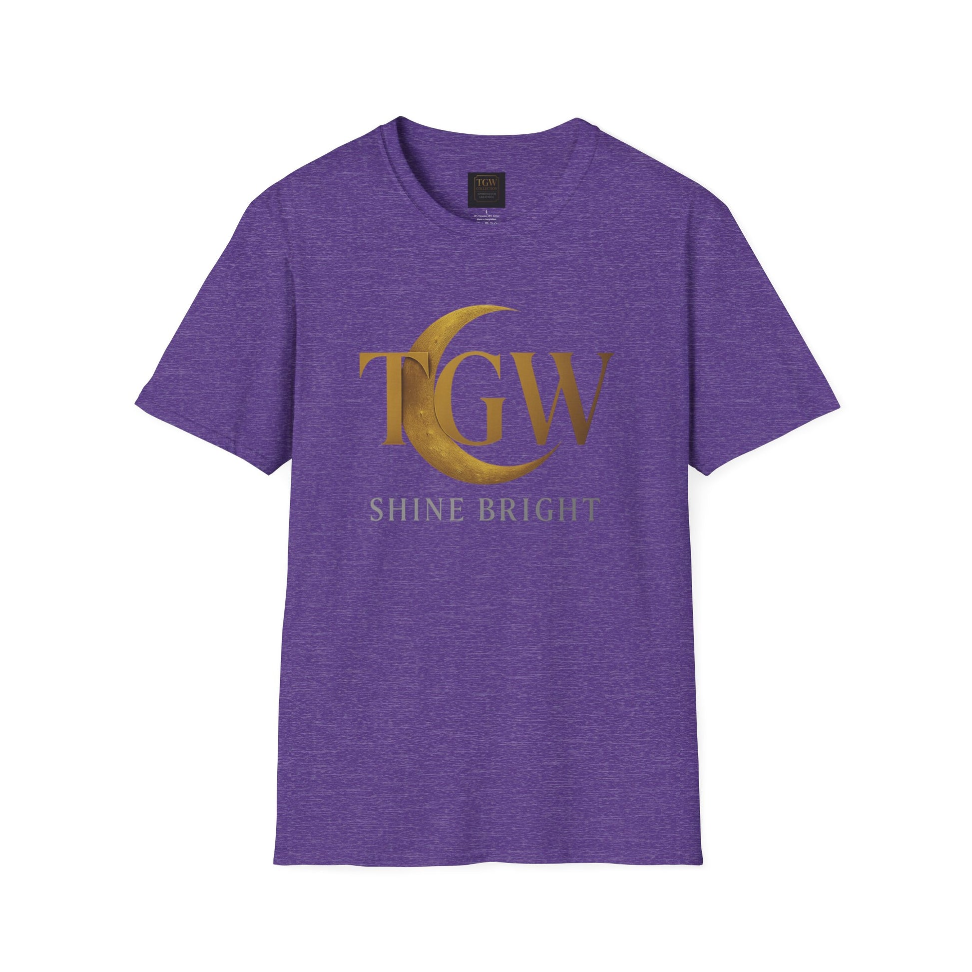 Shine Bright T-Shirt, Graphic Tee, Motivational Gift, Casual Wear, Inspirational Apparel