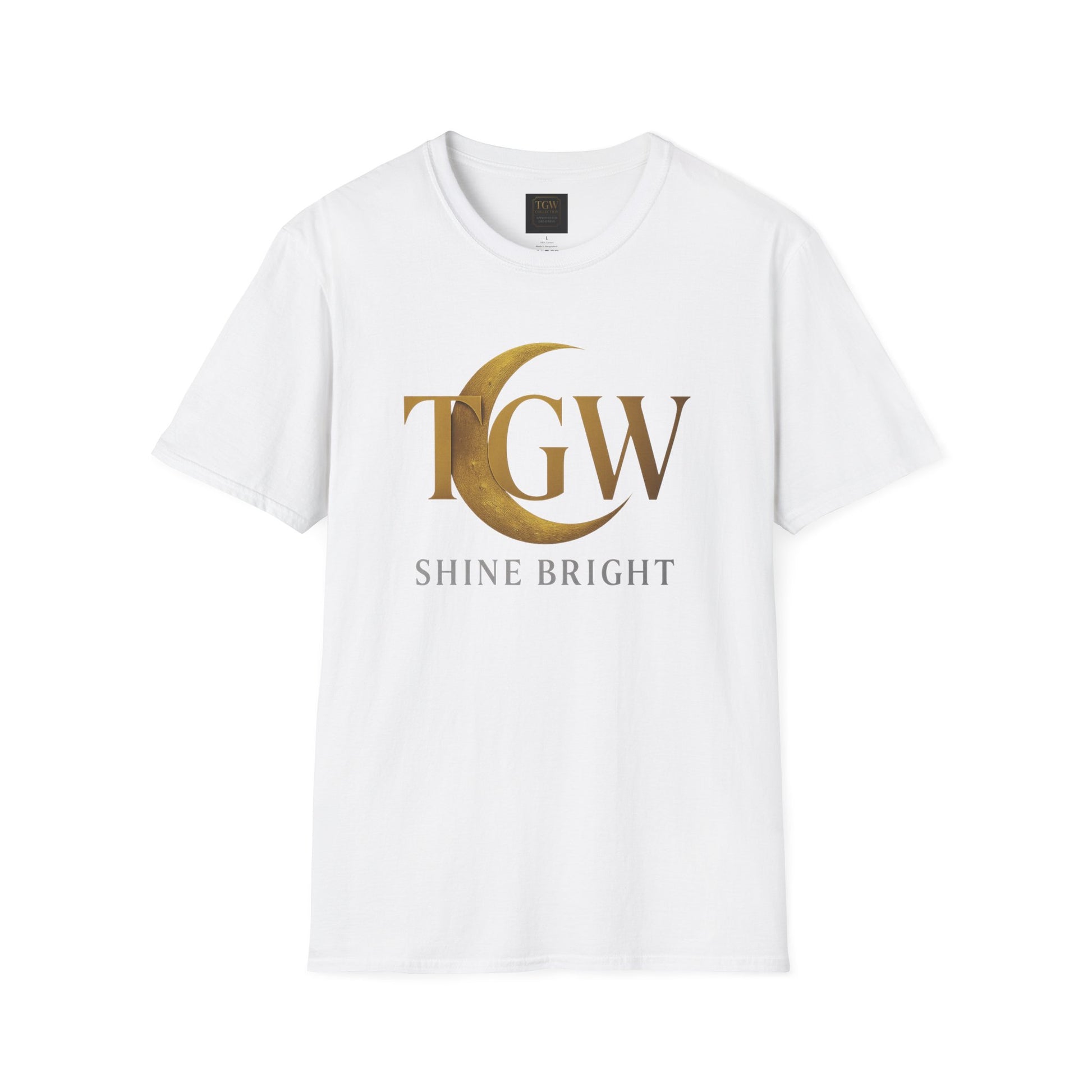 Shine Bright T-Shirt, Graphic Tee, Motivational Gift, Casual Wear, Inspirational Apparel