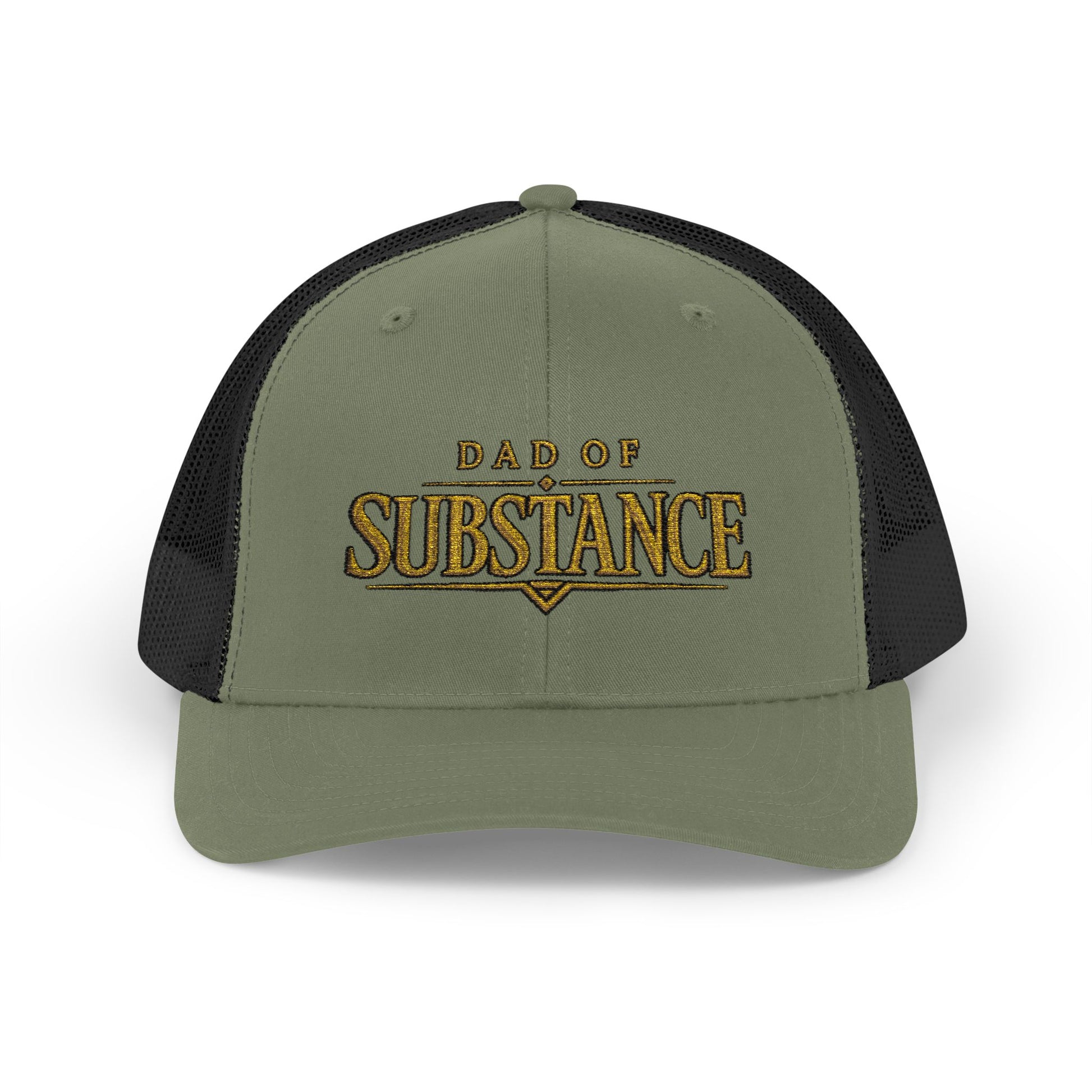 TGW COLLECTION TM - Dad of Substance Snapback Trucker Cap