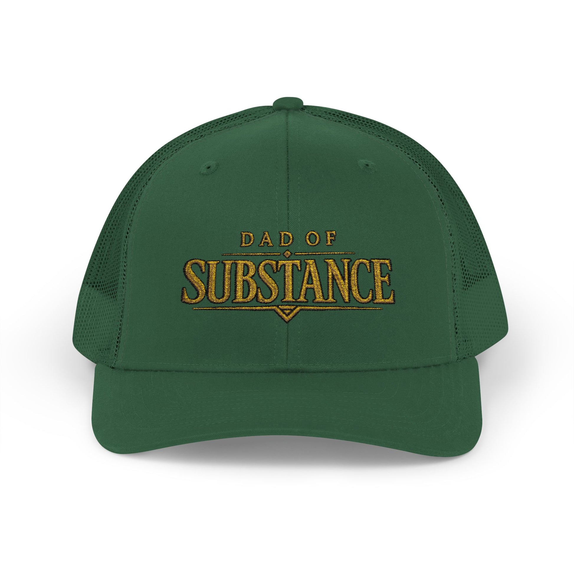 TGW COLLECTION TM - Dad of Substance Snapback Trucker Cap