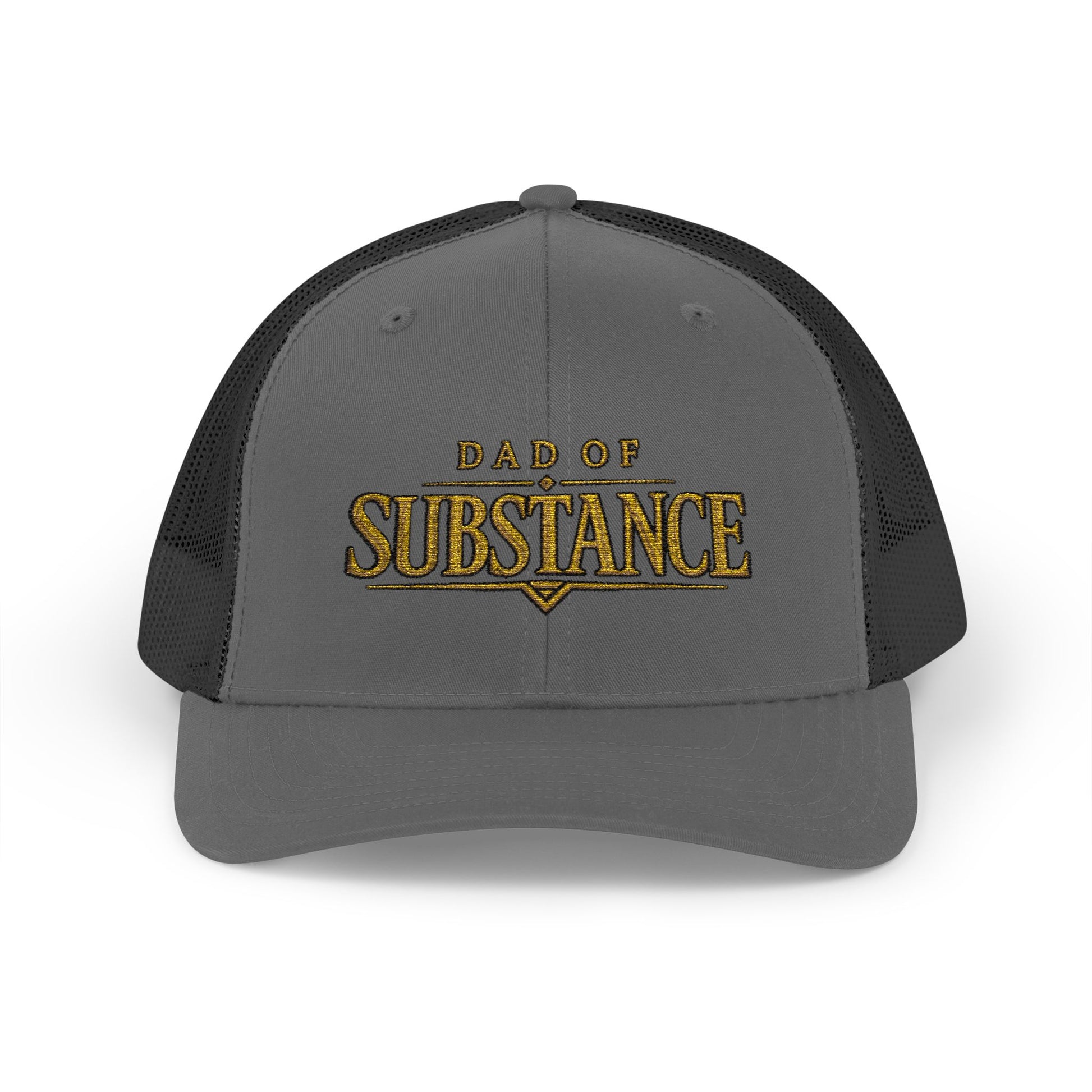 TGW COLLECTION TM - Dad of Substance Snapback Trucker Cap