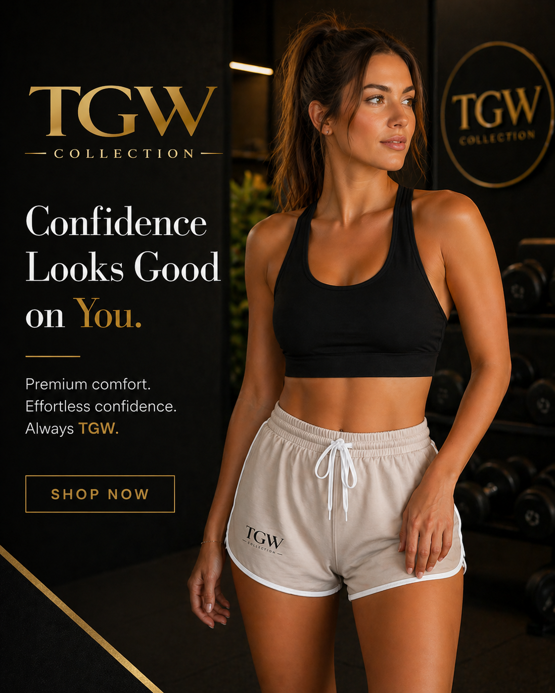 TGW Collection TM - Women’s Relaxed Shorts (AOP)